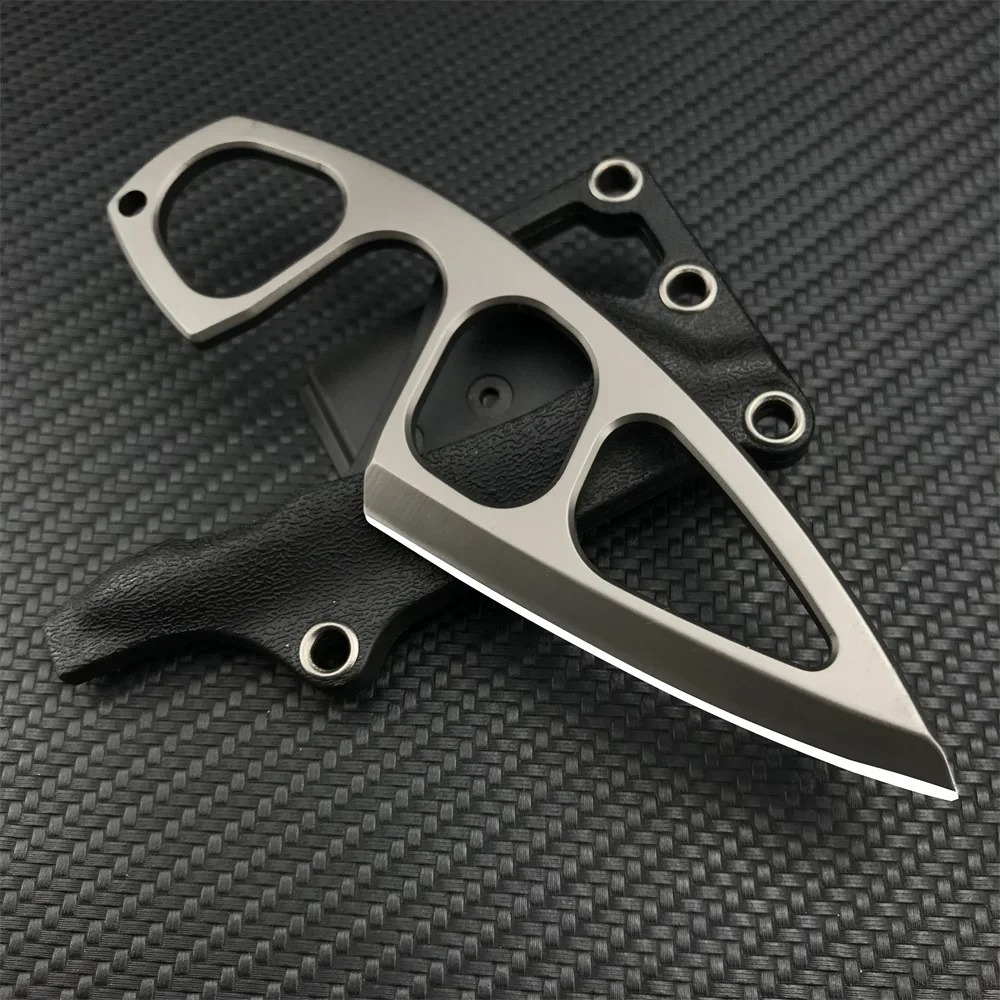 Edc Daily Carry - มีดคอแข็งแรงทนทาน ใบมีด 440C พร้อมปลอก Kydex พกพาสะดวก