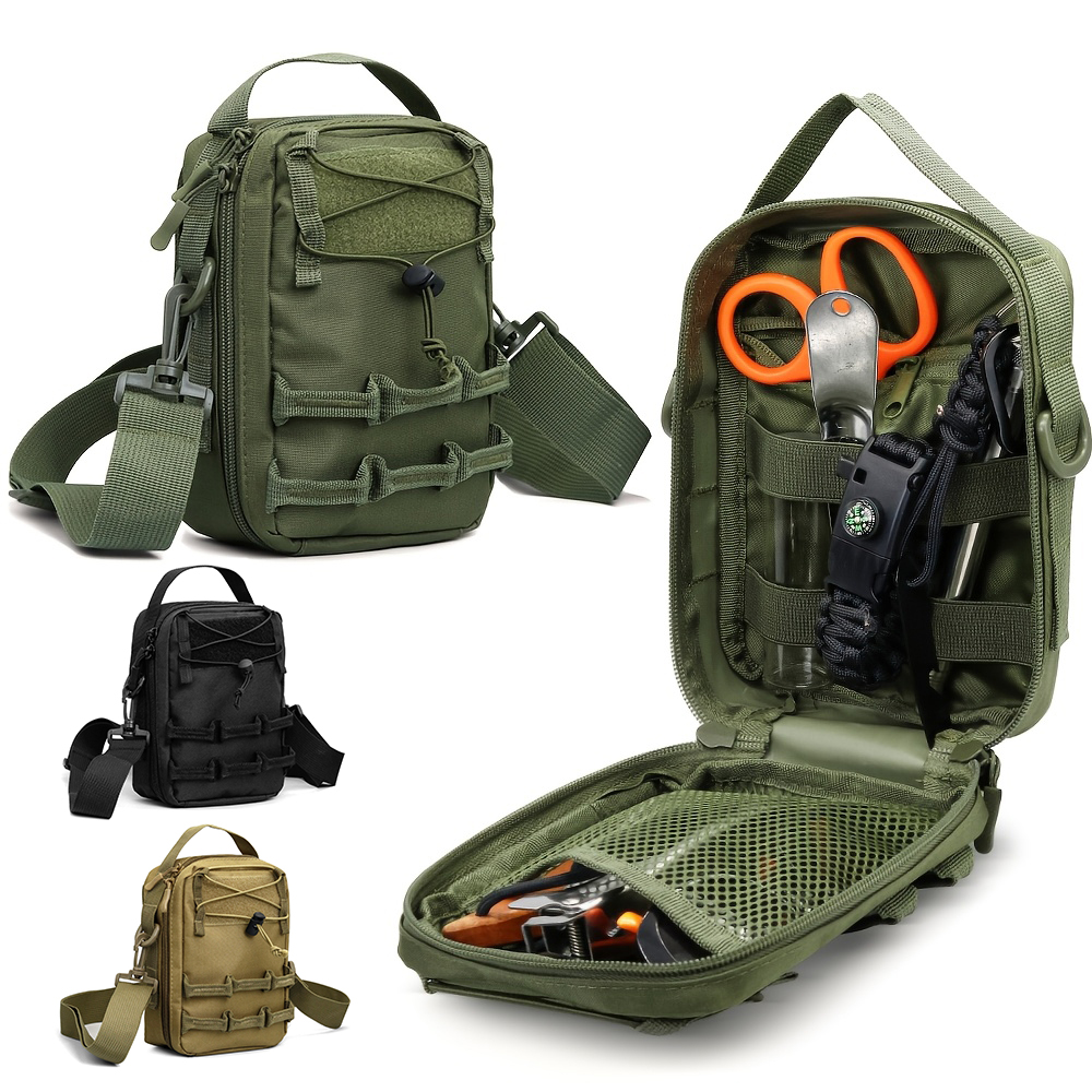 Edc Able Carry - กระเป๋าโมลลี่แบบยุทธวิธีพร้อมสายสะพายไหล่, กระเป๋าใส่โทรศัพท์แบบพกพา น้ำหนักเบา สำหรับกิจกรรมกลางแจ้ง, กระเป๋าอเนกประสงค์ขนาดกะทัดรัดสำหรับเดินป่า