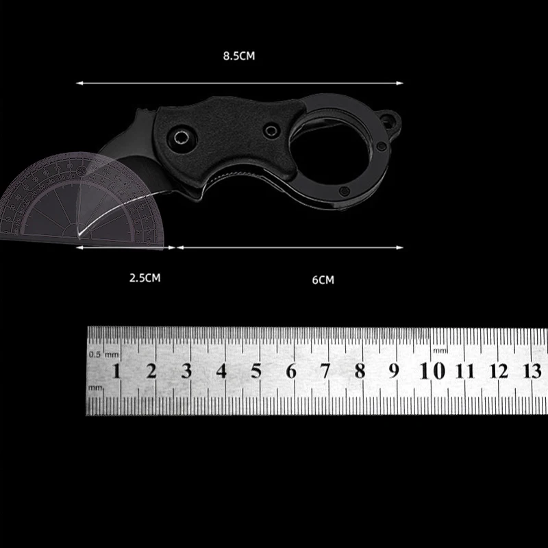 Edc Carry Pocket Knife - มีดพกพาสำหรับกิจกรรมกลางแจ้ง มีดพกพา EDC มีดฟ็อกซ์ มีดพาว มีดเปิดกล่อง