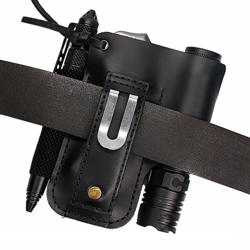 ซองใส่ไฟฉายหนัง EDC อเนกประสงค - Edc Everyday Carry บทวิจารณ์และราคา