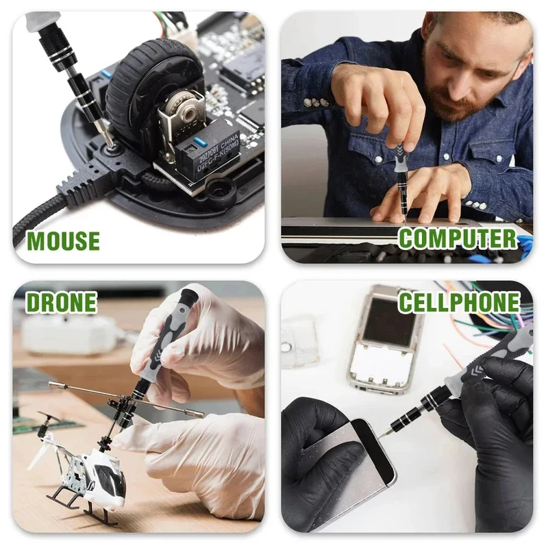 ชุดไขควงแม่เหล็กพกพา 115 in 1  - Micro Screwdriver Kit บทวิจารณ์และราคา
