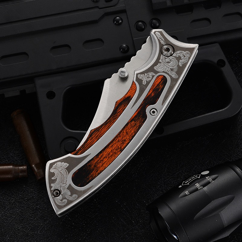 ใบมีดใหม่ 3cr13 มีดพับกลางแจ้ง - Edc Carry Pocket Knife บทวิจารณ์และราคา