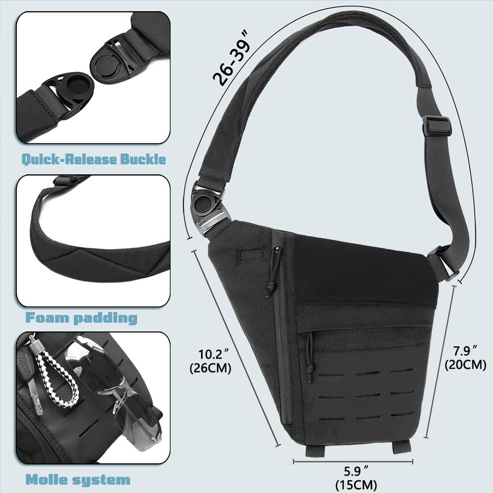 กระเป๋าแทคติคอล กระเป๋าพกปืนซ่ - Edc Concealed Carry Backpack บทวิจารณ์และราคา